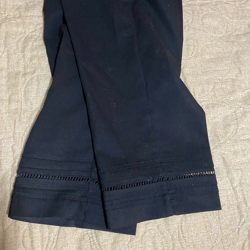 size 8 pant bundle Black, Beige, and Blue - Picture 11 of 12
